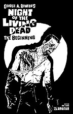 The Beginning #1 Black Leather Gold Foil Variant Night of the Living Dead 